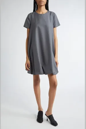 Marni Bubble Hem Virgin Wool Minidress in at Nordstrom, Size 0 Us