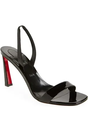 Christian Louboutin Condora Patent Leather Slingback Sandal in at Nordstrom, Size 10Us