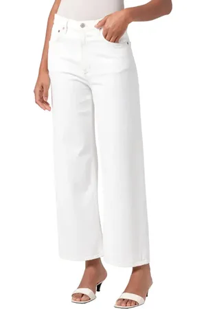 AGOLDE Ren High Waist Wide Leg Jeans in at Nordstrom, Size 26