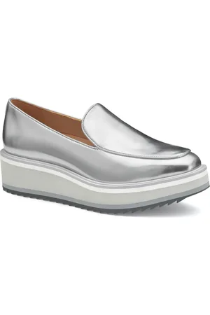 Johnston & Murphy Gracelyn Venetian Platform Loafer in at Nordstrom, Size 6.5