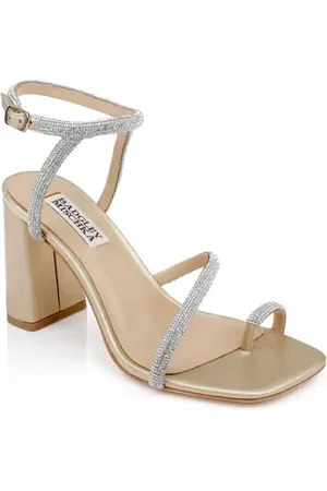 Badgley Mischka Dalilah Ankle Strap Toe Loop Sandal in at Nordstrom, Size 11