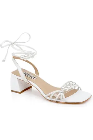 Badgley Mischka Deja Ankle Wrap Sandal in at Nordstrom, Size 7.5