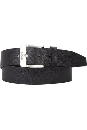 HUGO BOSS Jemio Pebbled Leather Belt in at Nordstrom, Size 32