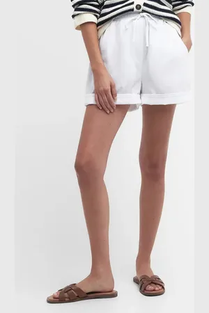 Barbour Elsden Tie Waist Shorts in at Nordstrom, Size 4 Us