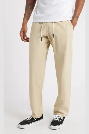 Oas Regular Fit Linen & Cotton Drawstring Pants in at Nordstrom, Size Small