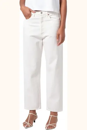 AGOLDE 90s Mid Rise Relaxed Straight Leg Organic Cotton Jeans in at Nordstrom, Size 24