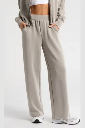 Zella Ultrasoft Scuba Knit High Waist Straight Leg Pants in at Nordstrom, Size Xx-Large