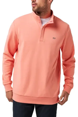 Travis Mathew Cloud 2.0 Quarter Zip Pullover in at Nordstrom, Size X-Large