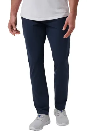 Travis Mathew Legacy Stretchknit Flat Front Chinos in at Nordstrom, Size 34