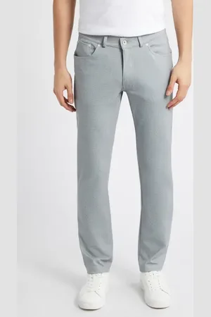 Brax Chuck Hi-Flex Modern Fit Houndstooth Five-Pocket Pants in at Nordstrom, Size 42 X 34