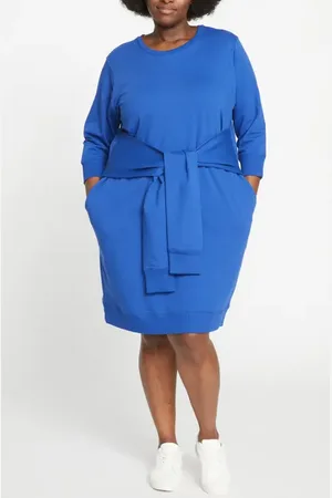 UNIVERSAL STANDARD Misa Tie Front Dress in at Nordstrom, Size 2Xl