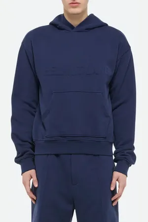 Helmut Lang Embossed Logo Hoodie in at Nordstrom, Size Small