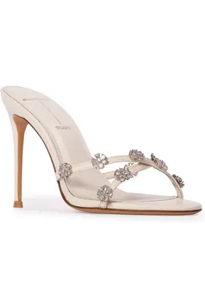 BLACK SUEDE STUDIO Summer Slide Sandal in at Nordstrom, Size 12Us