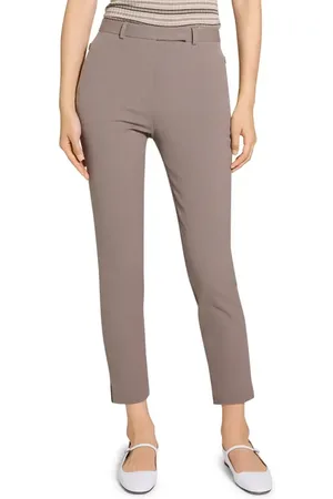 THEORY Bistretch High Waist Taper Pants in at Nordstrom, Size 00