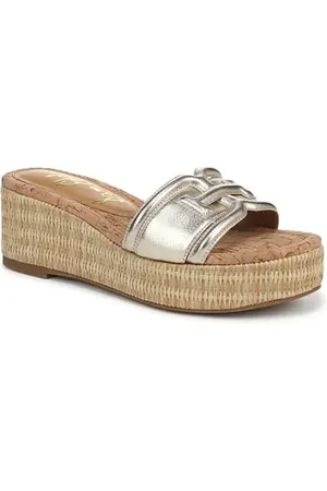 Sam Edelman Pauleena Platform Wedge Slide Sandal in at Nordstrom, Size 11
