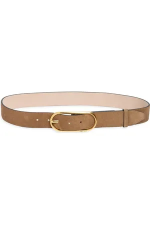 RAG&BONE Rounded Rebound Leather Belt in at Nordstrom, Size Medium