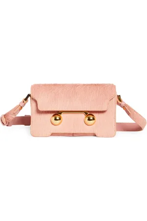 Marni Mini Trunkaroo Genuine Calf Hair Shoulder Bag in at Nordstrom