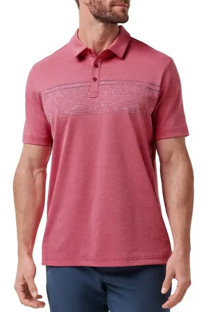 Travis Mathew Final Call Chest Stripe Piqu?? Polo in at Nordstrom, Size X-Large