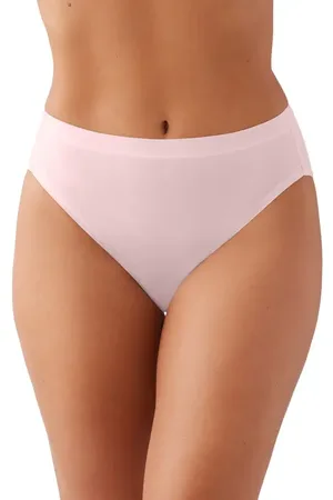 Wacoal Understated Cotton Blend High Leg Briefs in at Nordstrom, Size Medium