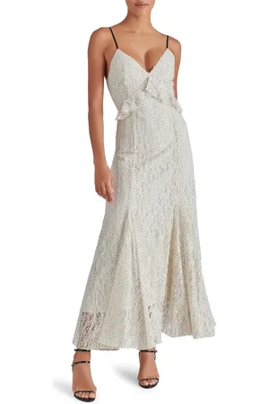 Steve Madden Gracie Ruffle A-Line Dress in at Nordstrom, Size 10