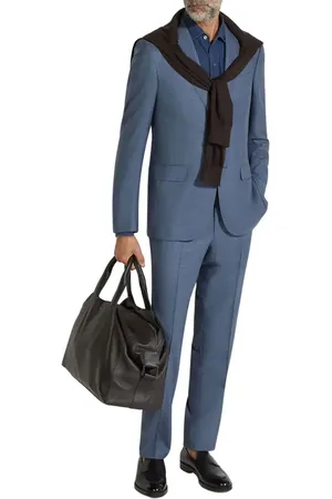Ermenegildo Zegna Plaid Centoventimila Wool Suit in at Nordstrom, Size 46 Us