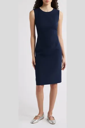 Kobi Halperin Meridian Twill Sheath Dress in at Nordstrom, Size 14