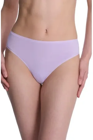 Natori Bliss Bare Stretch Cotton Thong in at Nordstrom, Size Medium