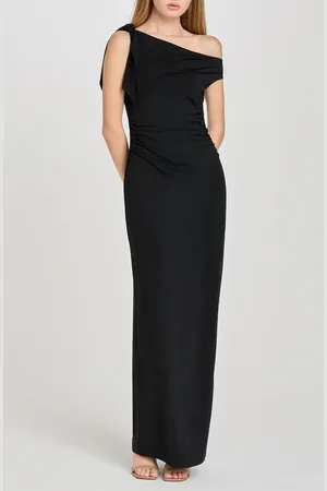WAYF Say Less Ruched One-Shoulder Maxi Dress in at Nordstrom, Size X-Small