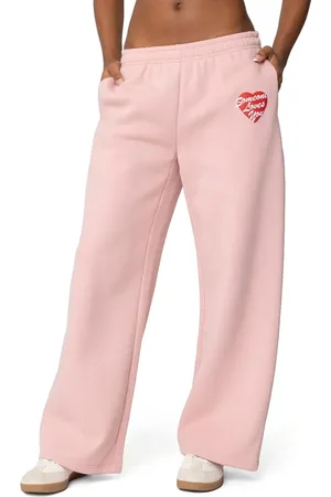 Edikted Someone Love You Sweatpants in at Nordstrom, Size X-Large
