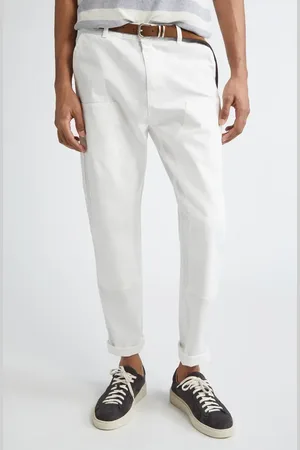 ELEVENTY Stretch Cotton Carpenter Pants in at Nordstrom, Size 34