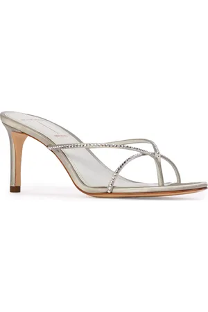 BLACK SUEDE STUDIO Jade Slide Sandal in at Nordstrom, Size 11Us