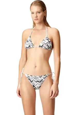 Missoni Slub Zigzag Viscose Blend Bikini in at Nordstrom, Size 42 It