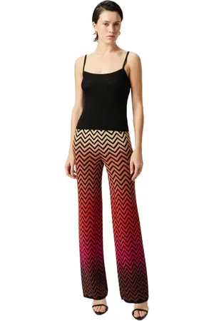 Missoni Straight Trousers With D??grad?? Chevron Motif in at Nordstrom, Size 38 It