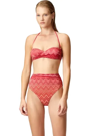Missoni Zig Zag Lam?? Stretch Nylon Bikini With High Bottom in at Nordstrom, Size 40 It