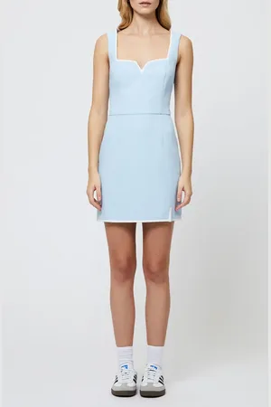 French Connection Azra Contrast Trim Minidress in at Nordstrom, Size 6