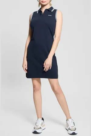 Guess Amaryllis Sleeveless Cotton Minidress in at Nordstrom, Size Medium