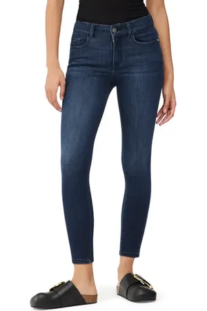 DL1961 Farrow Instasculpt High Waist Ankle Skinny Jeans in at Nordstrom, Size 23