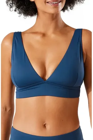 Tommy Bahama Palm V-Neck Swim Top in at Nordstrom, Size Small