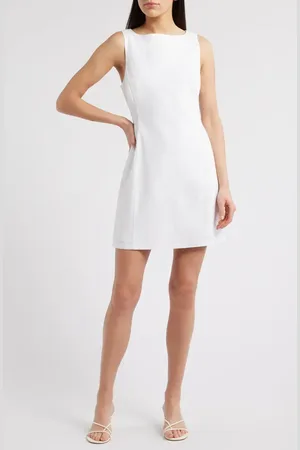 Charles Henry Sleeveless Minidress in at Nordstrom, Size Large