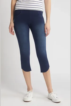 HUE Game Changing Crop Leggings in at Nordstrom, Size Large