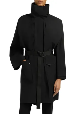 Moose Knuckles Claremont Belted Raincoat in at Nordstrom, Size X-Small