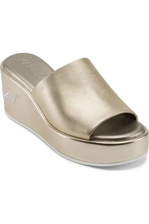Karl Lagerfeld Calvina Platform Wedge Sandal in at Nordstrom, Size 9