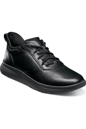 Florsheim Fleet Perforated Toe Elastic Lace Sneaker in at Nordstrom, Size 11
