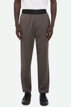 Helmut Lang Tapered Wool Straight Leg Pants in at Nordstrom, Size 30