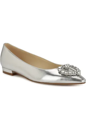 Nine West Hearts Rhinestone Flat in at Nordstrom, Size 6