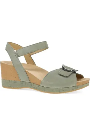 Dansko Stella Ankle Strap Platform Wedge Sandal in at Nordstrom, Size 6.5-7Us