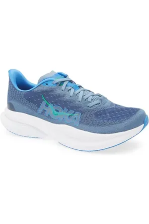 Hoka One One Mach 6 Running Shoe in Downpour /Thunder Cloud at Nordstrom, Size 7