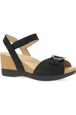 Dansko Stella Ankle Strap Platform Wedge Sandal in at Nordstrom, Size 5.5-6Us