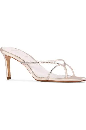 BLACK SUEDE STUDIO Jade Slide Sandal in at Nordstrom, Size 10Us