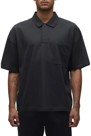 Hudson Heavyweight Cotton Pocket Polo in at Nordstrom, Size X-Large